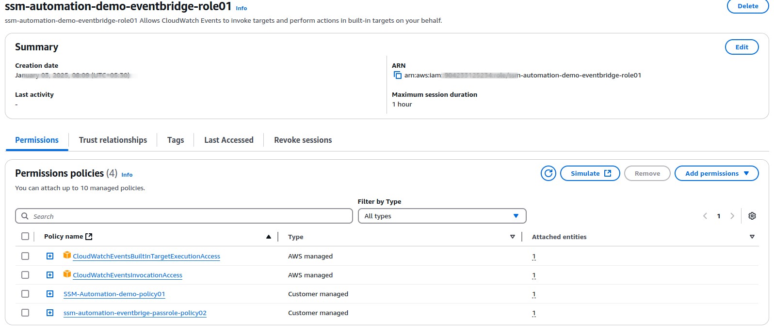 AWS-EventBridge-Role-Reference
